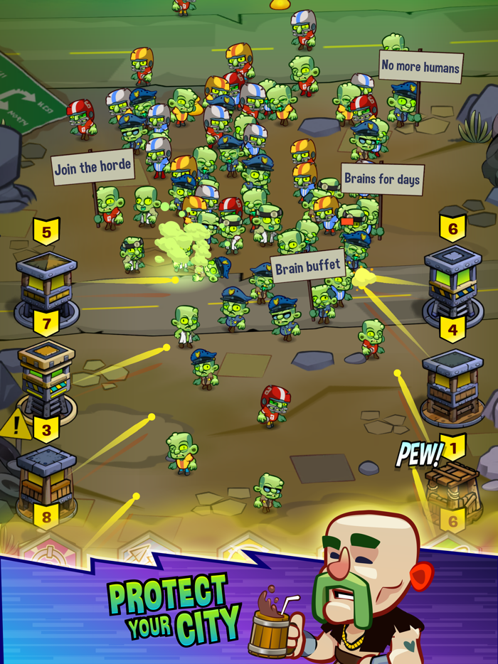 Tower City Defense Zombie Run