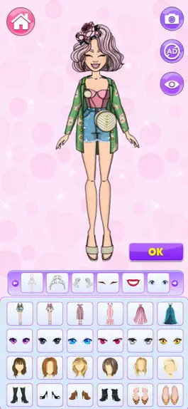 Game screenshot Chibi Dolls Dress Up & Makeup apk