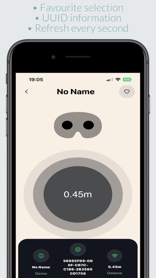 #4. BLE Scan Pro (iOS) 由: Panagiotis Bitos