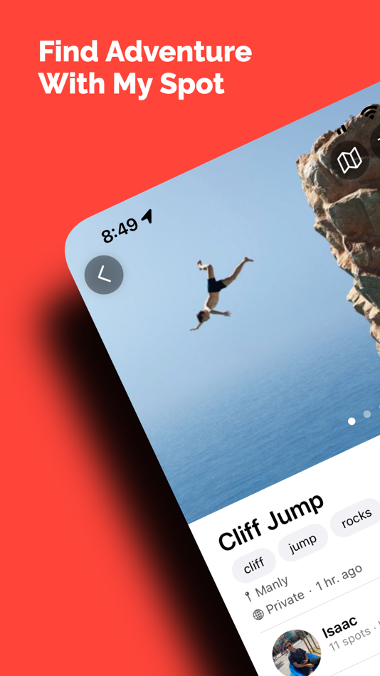 #1. My Spot - Exploration (iOS) By: Isaac Paschall