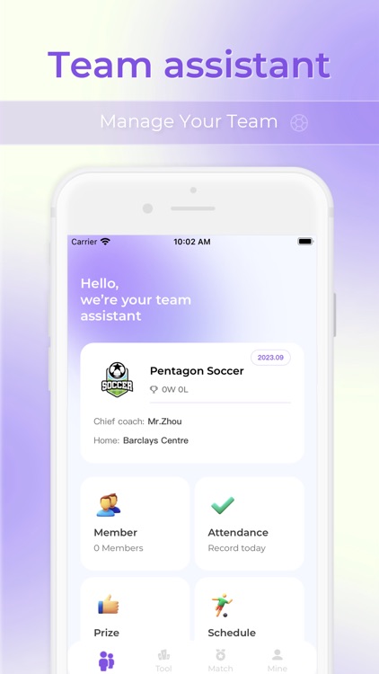 BLUE ARROW helper-score tool