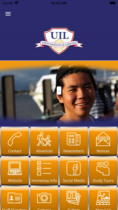 Union Institute of Language Screenshot