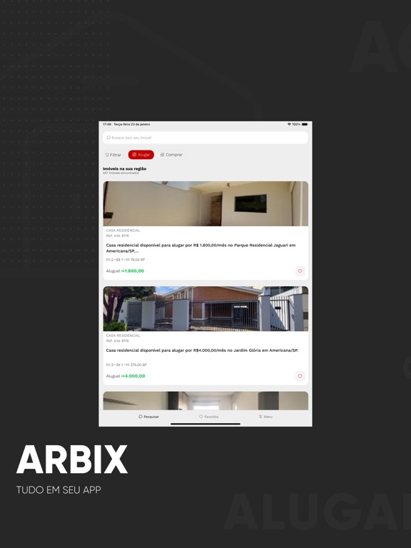 Screenshot #4 pour Arbix Imobiliária