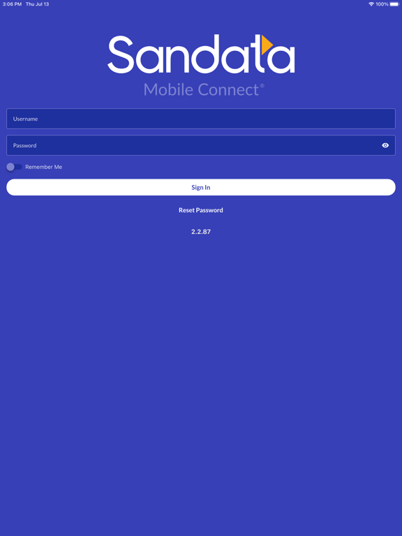 App screenshot