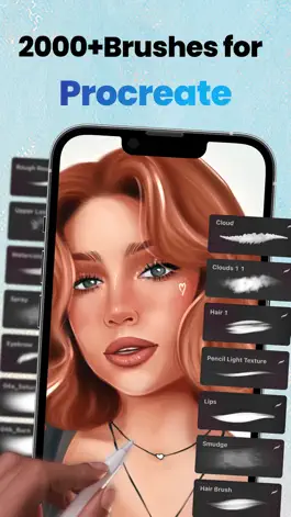 Game screenshot Brushes for Procreate Art mod apk
