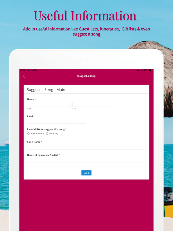 The Wedding Application