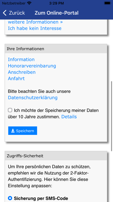 Chiro Cloud Screenshot
