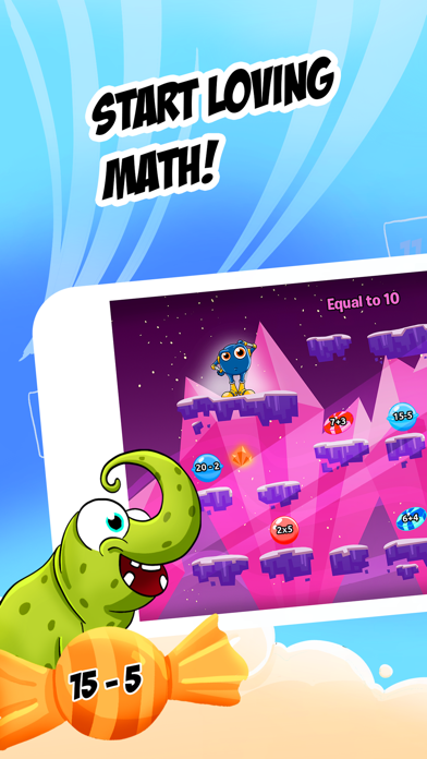 Monster Math 2: Kids Math Game screenshot 2