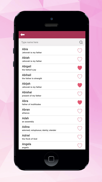 Baby names - modern kids name Screenshot