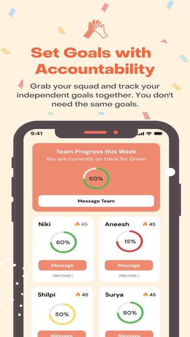 SquadGoals! Screenshot