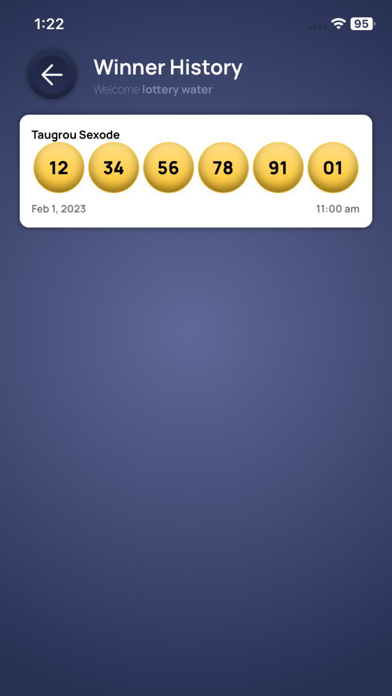 Lottery Water Screenshot