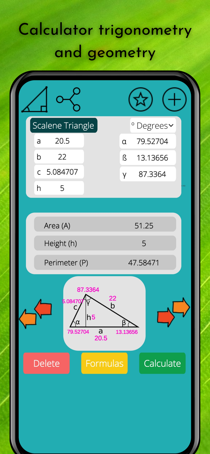 Geometry Calculator Solver