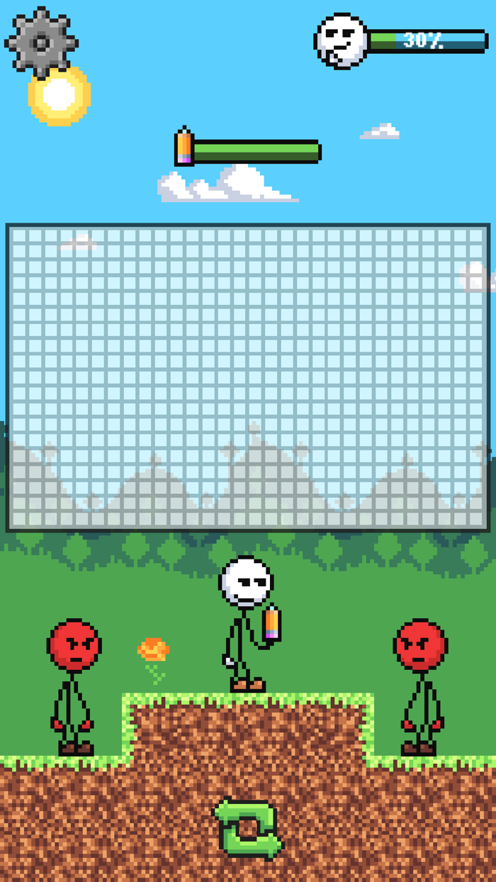 Draw a Weapon - 2D Puzzle Game