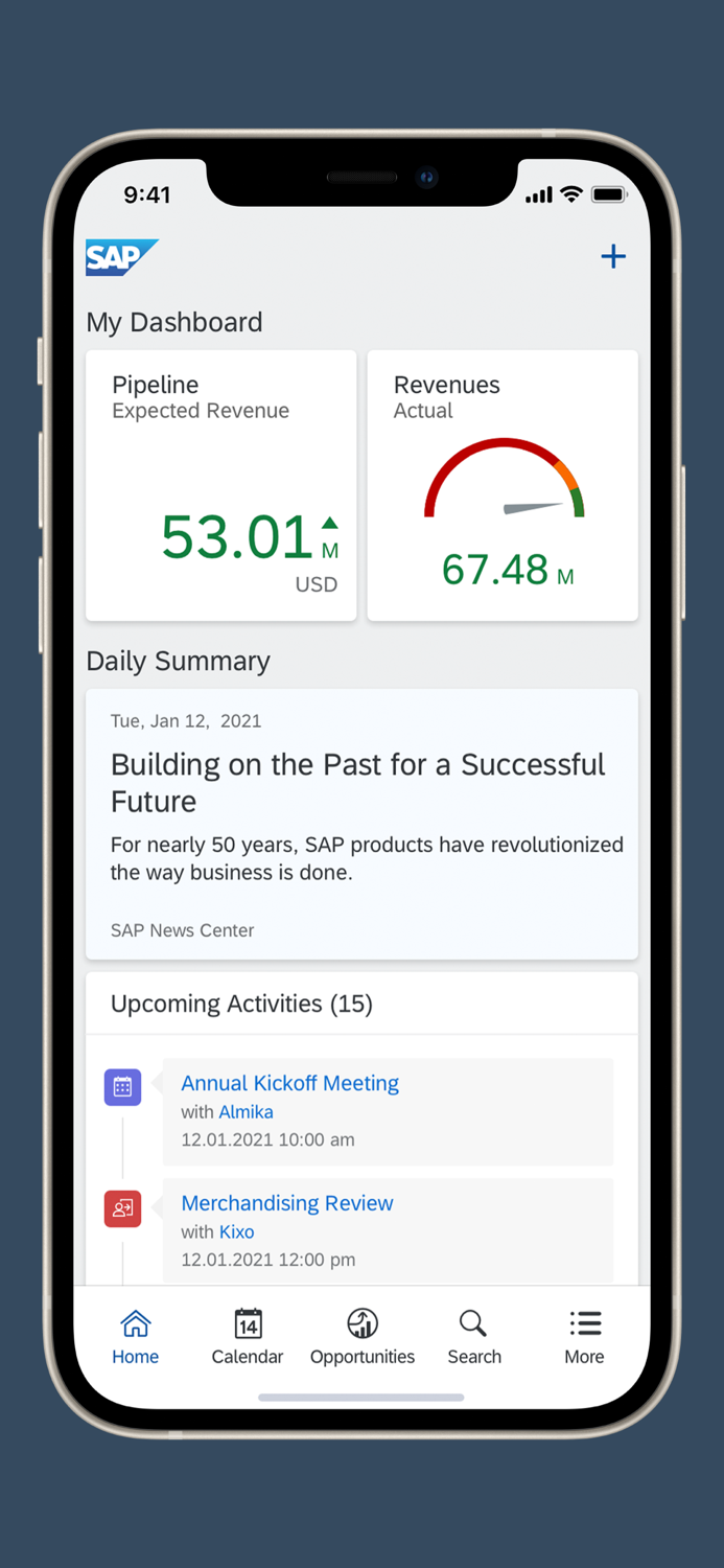 SAP Cloud for Customer