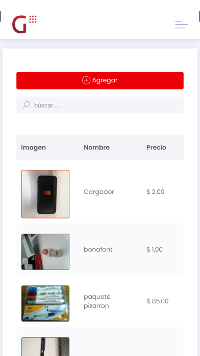 Getnet Admin Screenshot