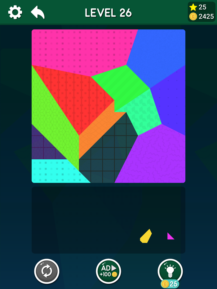 Tangram Match Master Puzzle