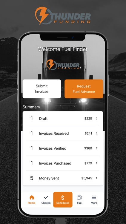 Thunder Funding Fuel Finder