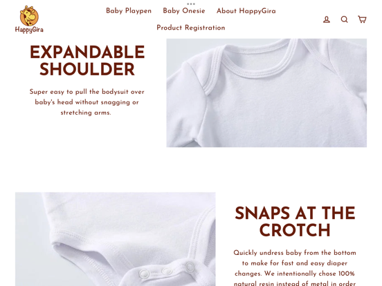 HappyGira iPad screenshot 4 - Shopping app