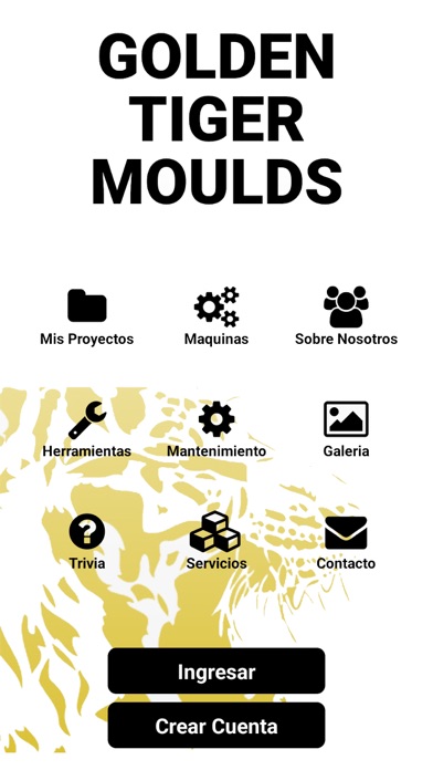 Screenshot 1 of Golden Tiger Moulds App