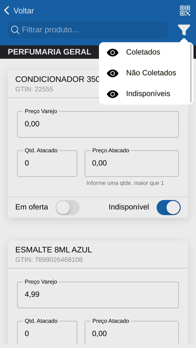 Pesquisa Concorrentes Screenshot