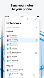 nebo: endless notes & notebook iphone screenshot 1