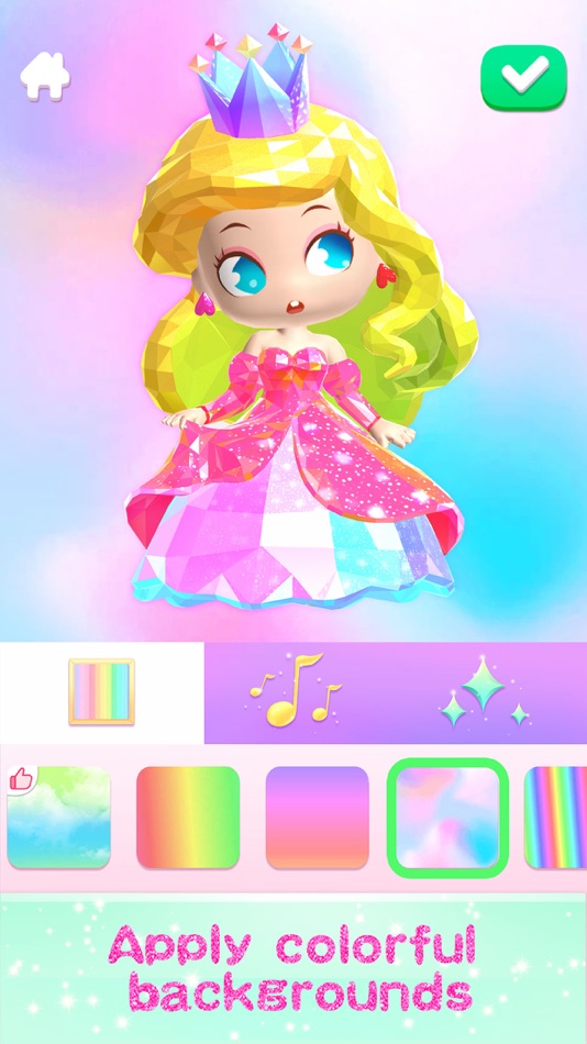 #3. Doll Coloring 3D (iOS) 由: Libii Tech Limited