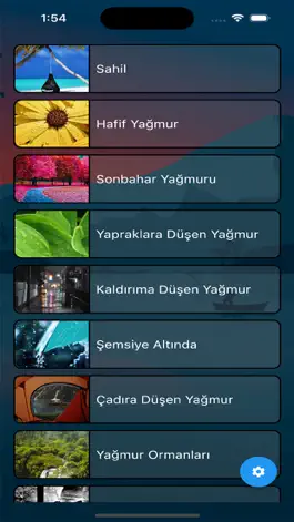Game screenshot Ambiance: Rain & Nature Sounds mod apk