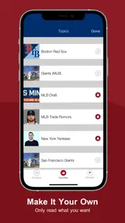 baseball news & scores, stats iphone screenshot 4
