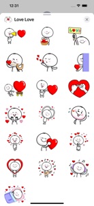 Love Love Stickers screenshot #7 for iPhone