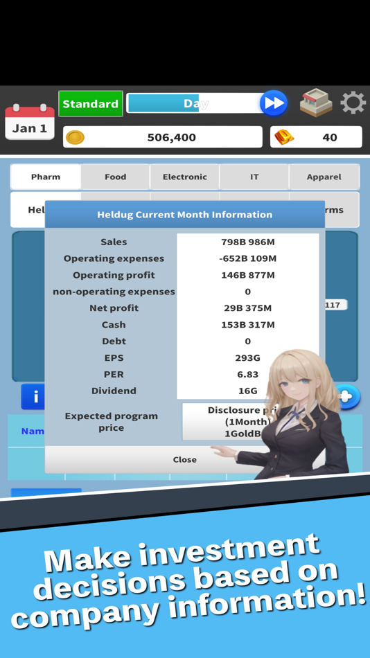 #2. Stock Game-Capitalism (iOS) 由: SangYeob Yeom