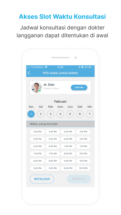 Virtual Clinic Screenshot