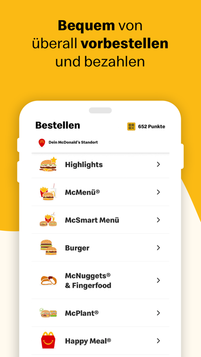 Screenshot #3 pour McDonald’s Deutschland