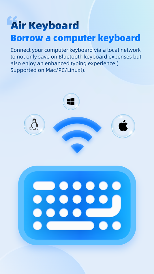 #1. Air-Keyboard (iOS) Podle: Hangzhou Small Fire Network Technology Co., Ltd.
