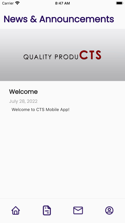 #6. CTS Mobile App (iOS) Podle: Wela School Systems