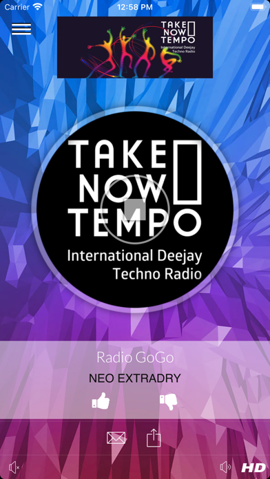 TAKE NOW TEMPO Screenshot