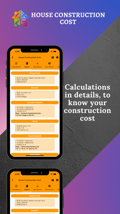 House Construction Cost Screenshot