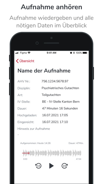 IV-Tonaufnahmen screenshot-4