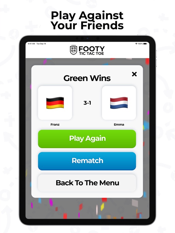 Screenshot #6 pour Footy Tic Tac Toe