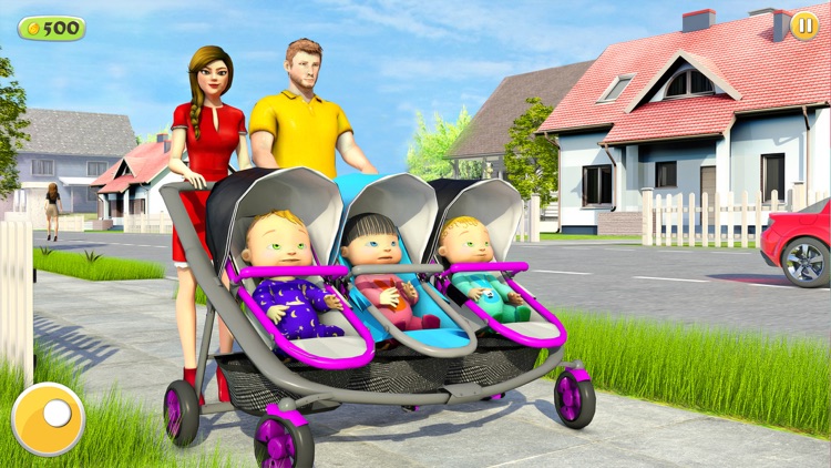 Triplet Baby Mother Simulator