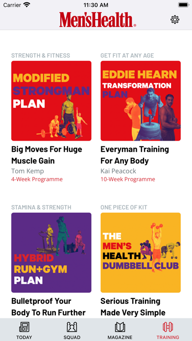 Men's Health UK Screenshot