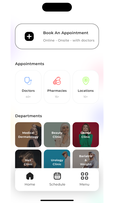 Novomed Centers Screenshot