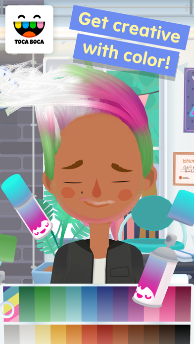 Screenshot 4 of Toca Hair Salon 3 App