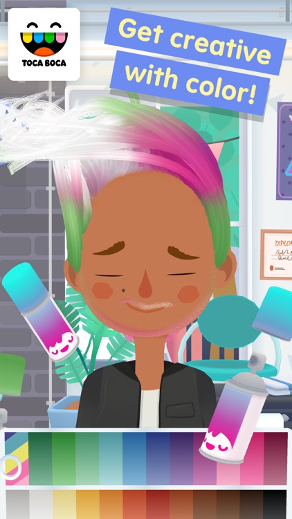 Toca Hair Salon 3 screenshot-3