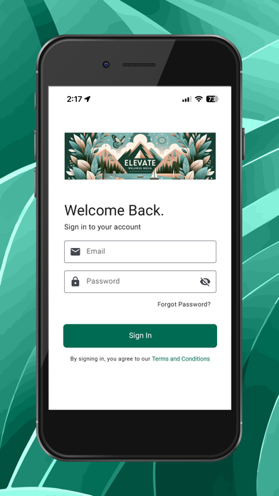 Screenshot 2 of Elevate Wellness Media App