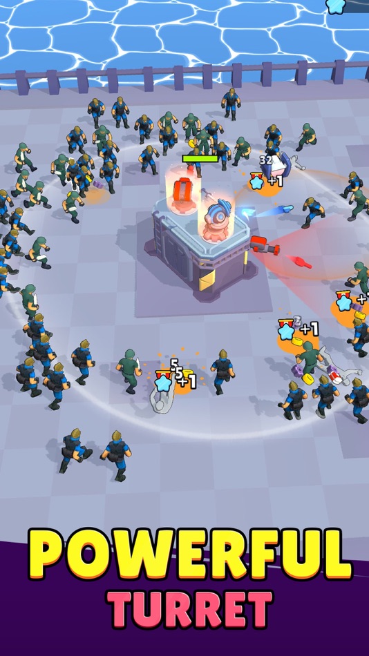 #3. Idle Bunker : TD survivor (iOS) โดย: Amirahmad Bornaee