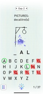 Hangman: in words with friends screenshot #1 for iPhone