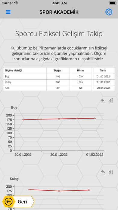 Spor Akademik Screenshot