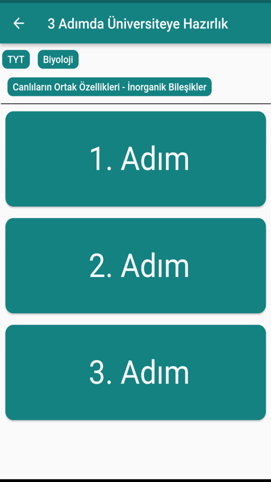 OGM 3 Adım Soru Bankası Screenshot