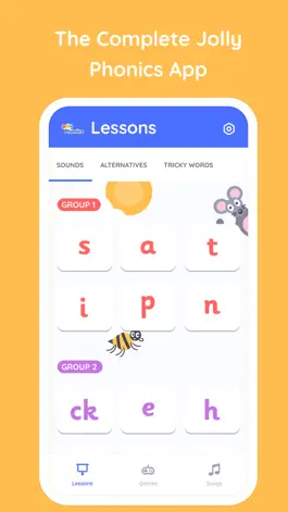 Game screenshot Jolly Phonics Lessons Pro mod apk