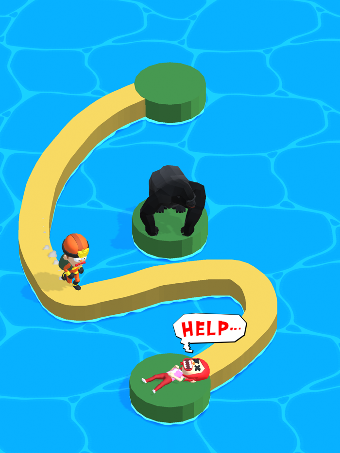 make a road - rescue puzzle